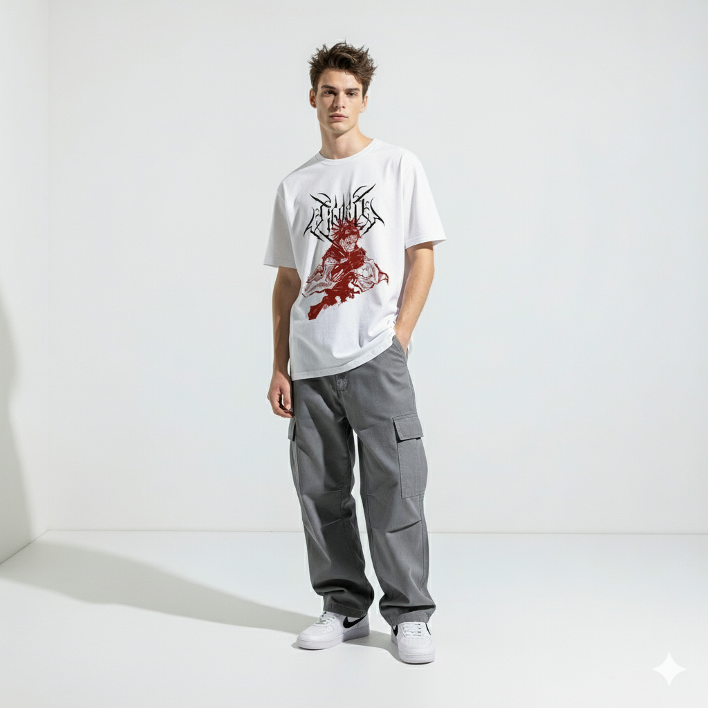 Choso Oversized Tee White