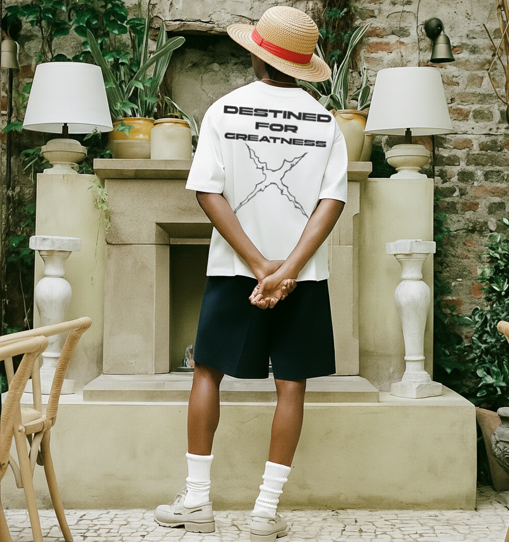 Luffy Destined For Greatness Oversized Tee