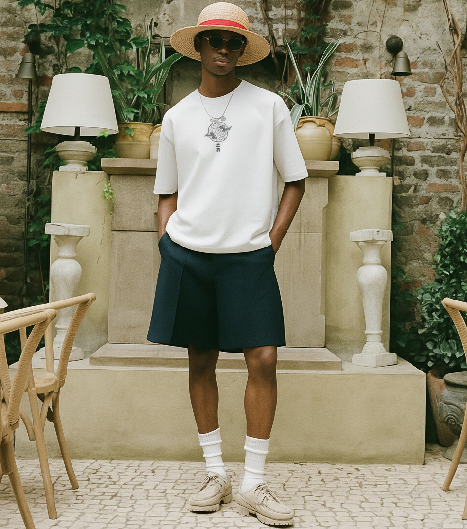 Luffy Destined For Greatness Oversized Tee