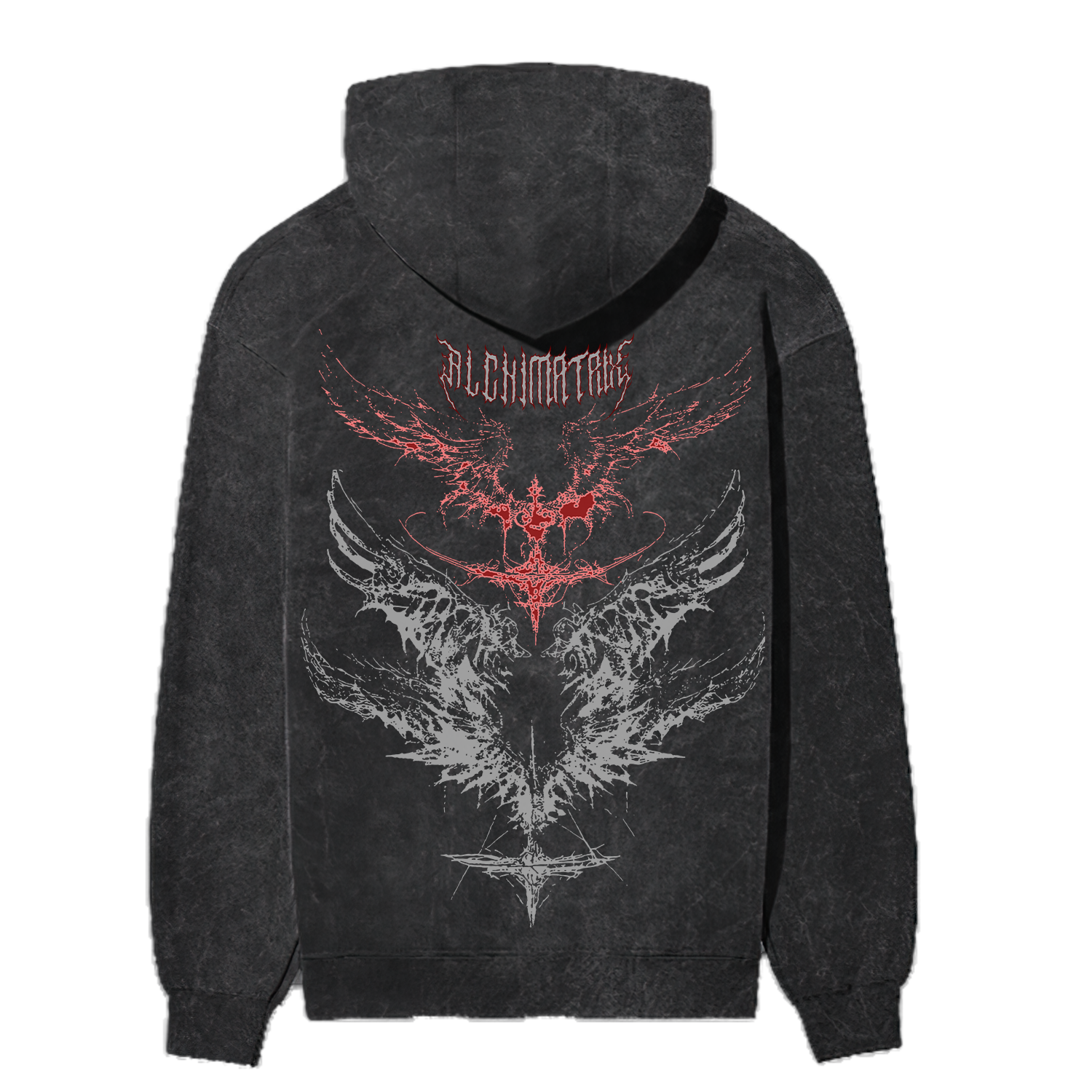 A1 Acid Washed Hoodie