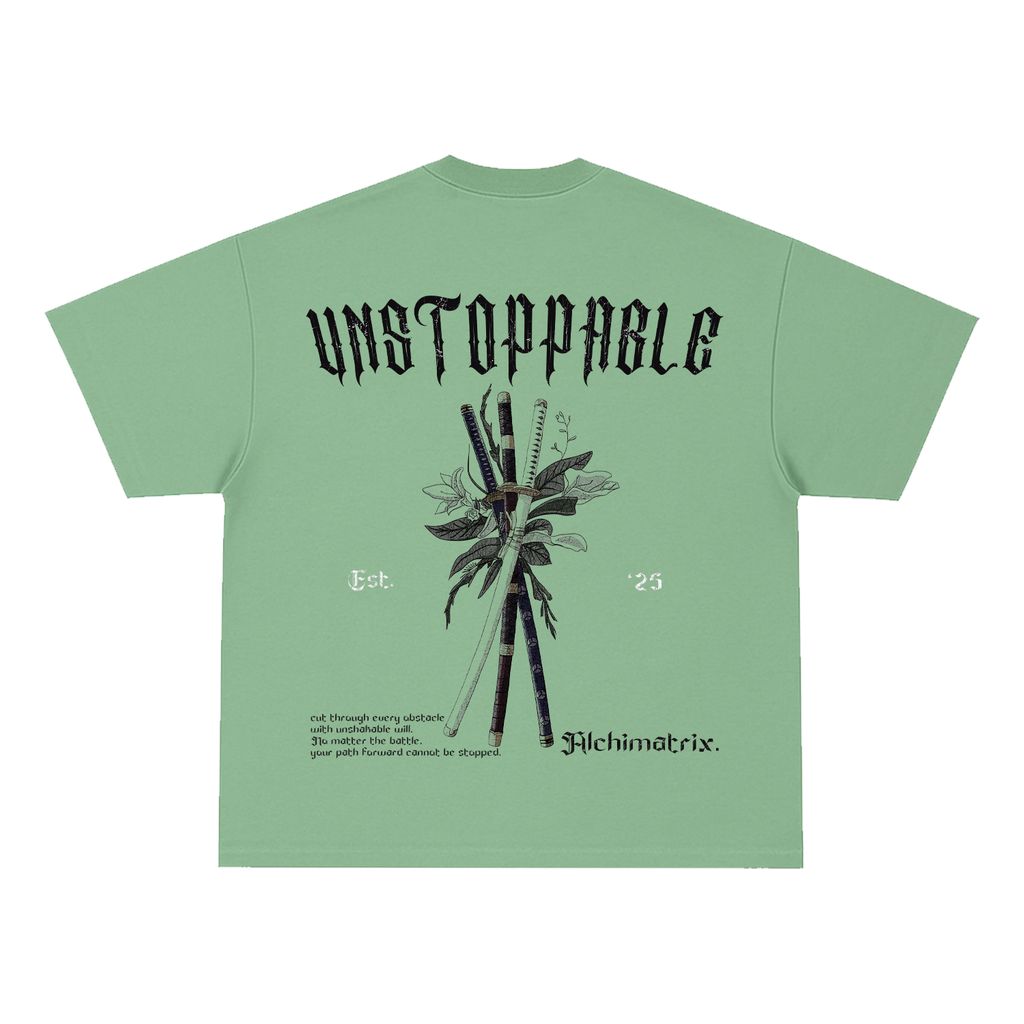 Zoro-Unstoppable Terry Heavyweight Oversized Tee