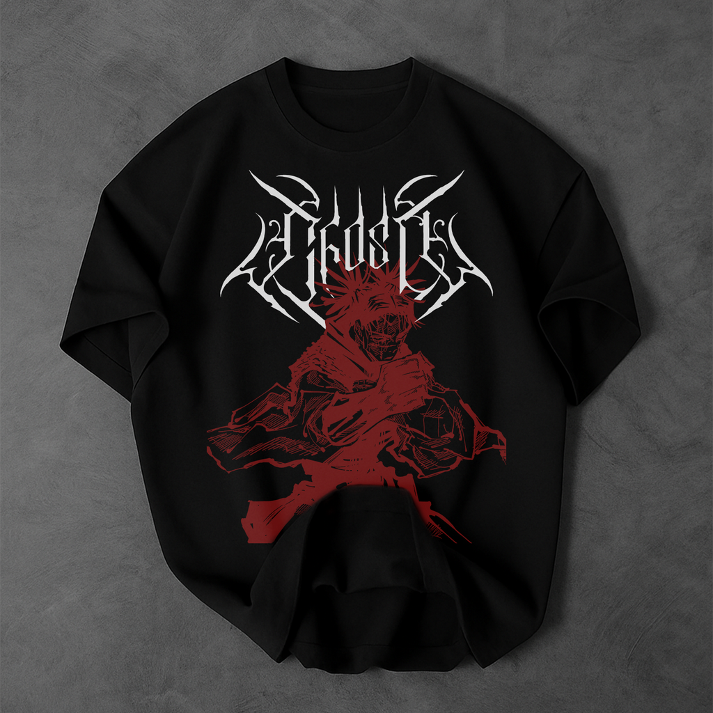 Choso Oversized Tee Black