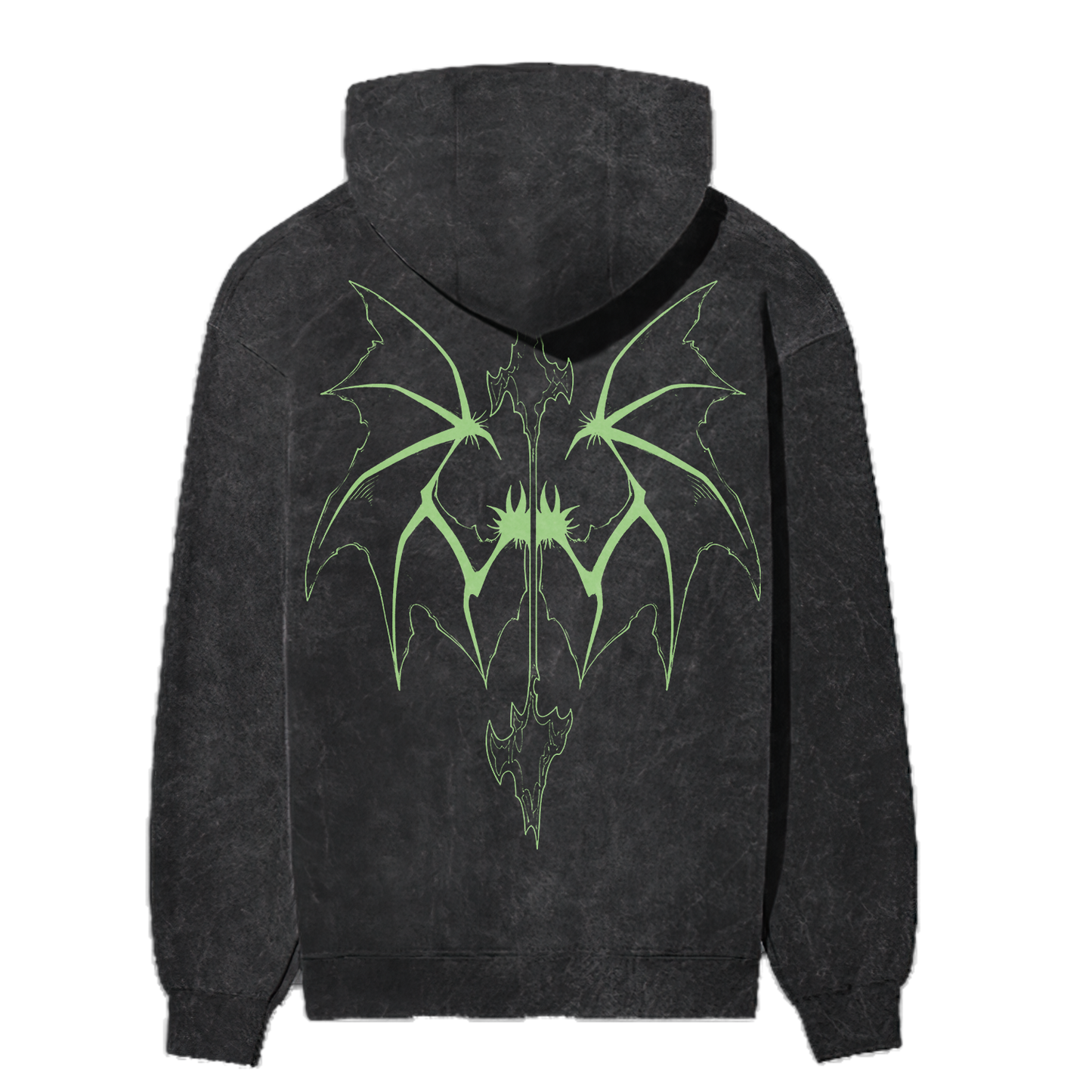 Ulquiorra Cifer Acid Washed Hoodie